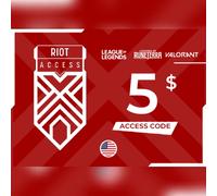 Riot Access Code 5 USD Key - UNITED STATES