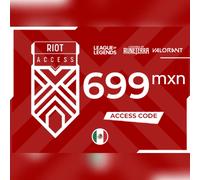 Riot Access Code 699 MXN (PC) Riot Games Key - MEXICO