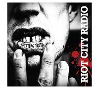 Riot City Radio - Spitting Teeth red/blacknwhite Splatter Vinyl indi - K72z
