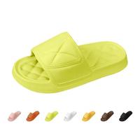 riou Ciabatte Donna Ortopediche Estive Anatomiche Sandali Piatto Zeppa Comode da Casa Comfort per Fascite Plantare Aperta Antiscivolo Arch Support Sandalo Spiaggia Mare all'aperto