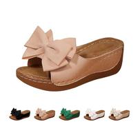 riou Ciabatte Plantare Estraibile Ortopedici Donna Estive Eleganti Sandali con Strappo Leggere Comodi Anziani Sandalo Bohemia Sandalo Tacco Basse Estive Eleganti Scarpe Infradito Per Plantari
