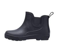 riou Donna Stivaletti Pioggia Impermeabili Chelsea Boots,Stivali da Pioggia Antiscivolo e Scarpe Lavoro Scarpe da Pioggia Morbidi Giardino Bassi Stivale Impermeabili Leggeri Scarpe Da Giardiniere
