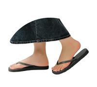 riou Infradito Estive Donna Plantare Estraibile a Punta Aperta Pantofole Infradito Mare Donna Con Zeppa Traspiranti Ciabatte Bohemia Sandalo Tacco Basse Estive Eleganti Scarpe Infradito Per Plantari