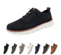 riou Offerte Oggi Scarpe Wearbreeze da Uomo Scarpe Ortopediche Urbane Ultra Comode Urban Breeze Scarpe Uomo Scarpe da Passeggio Sneaker Casual in Mesh Traspirante Scarpe con Supporto per Affar