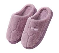 riou Pantofole Invernali da Donna Comode e Calde Traspiranti da Interno e da Esterno Leggere Lavabili Comode Scarpe Accogliente Ciabatte Pelosa con Suola di Esterna Silenziose e Antiscivolo