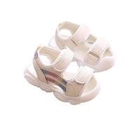 riou Sandali Bambino Estivo Scarpe Da Principessa Antiscivolo Moda Morbide Traspiranti Cerimonia Sandali Bassi Boho per Bambina Adatto per l'uso Quotidiano e per il Campus Taglia 21-36
