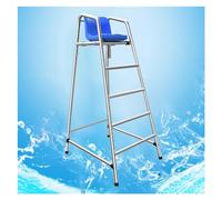 RiouPsithuric Chaises de sauveteur hautes, Chaise de Piscine pour extérieur/intérieur - Charges 660 lb, Tabouret de Bar amovible, chaises de sauveteur au Bord de la Piscine pour adultes/Enfants,