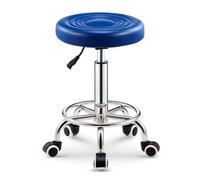 RiouPsithuric Tabouret de Selle, Chaise de Dessin rotative à 360°, Tabouret pivotant avec dossier, Chaise de Bureau à roulettes en Cuir PU pour Salon, tatouage, Spa, médecine, dentiste, Usage po