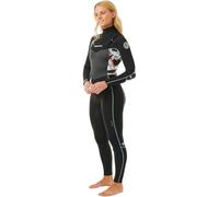 RIP CURL 2024 Donna Dawn Patrol 5/3mm Chest Zip Muta 15PWFS - Black/Multi