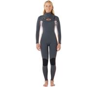 RIP CURL 2025 Donna Dawn Patrol PRO 4/3mm Chest Zip Muta 16VWFS - Charcoal