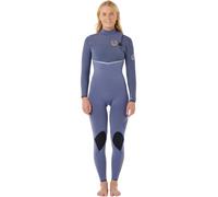 RIP CURL 2025 Donna E-Bomb 4/3mm Zip Free Muta 16LWFS - Grey Blue