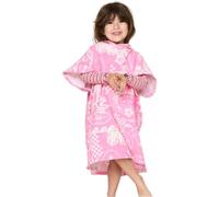 RIP CURL 2026 Bambini Miscela Snap Cotone Hooded Asciugamano 00AJTO - Naturale/Rosa