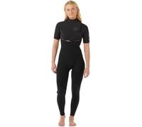 Rip Curl 2026 Donna E-Bomb 2mm Zip Free Manica Corta Muta 16WWFS - Black