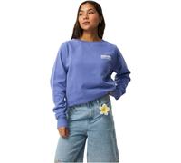RIP CURL 2026 Donna Surf Puff Raglan Relaxed Crew Maglione A Veloce 0EWWFL - Mid Blue