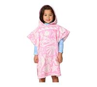 Rip Curl 2026 Ragazza Maglietta con Cappuccio in Cotone Misto Snap Poncho Towel 00AJTO - Pink