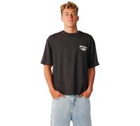 RIP CURL 2026 Uomo eredità Icon T-Shirt 12FMTE - Washed Black