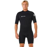 RIP CURL 2026 Uomo Trad 2mm Back Zip Shorty 12AMSP - Black