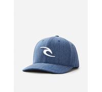 Rip Curl 6 Panel Flexfit Curve Cap ~ Tepan Flexfit navy