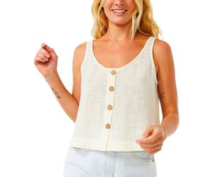 Rip Curl - Canottiera in cotone - Classic Surf Tank II Bone per Donne in Cotone - Taglia M - Beige