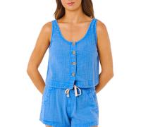 Rip Curl - Canottiera in cotone - Classic Surf Tank II Bright Blue per Donne in Cotone - Taglia M