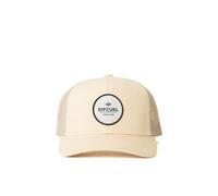 RIP Curl Cappellino da Uomo Icons Trucker, Mesh Back cap Snapback, Regolabile, Sabbia 251, Taglia Unica