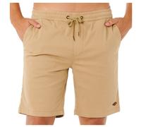 Rip Curl - Short in cotone - Classic Surf 19 Volley Khaki per Uomo in Cotone - Taglia L - Beige