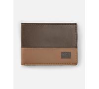 Rip Curl Corpawatu Icon PU Slim Bi-Fold Coffee Portafoglio