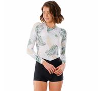 Rip Curl Costiere Palms UV Maniche Lunghe Boyleg Suit Damen Muta da Sub Costume