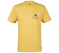 Rip Curl Desti Animals Short Sleeve T-shirt Giallo S Uomo