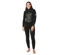 Rip Curl Flashbomb 4/3gb Stmr 4 Mm Woman Long Sleeve Chest Zip Neoprene Suit Nero 10 Donna