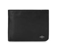 Rip Curl Heritage Diamond Portafoglio RFID In Pelle Nera - Scatto A Due Ante