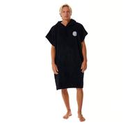 Rip Curl - Logo Hooded Towel - Poncho da surf One Size nero