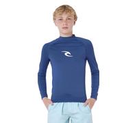 RIP CURL - Lycra Protezione Solare UPF 50+ Maglietta Anti-UV Unisex a Maniche Lunghe per Ragazzi e Ragazze, Rosso, 14 Anni