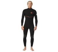 RIP CURL Mens Flashbomb Fusion 3/2mm Zip Free 15QMFS - Black Mens Size - MT
