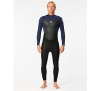 Rip Curl Omega 4/3 Mm Gb Steamer Long Sleeve Back Zip Neoprene Suit Nero M