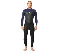 Rip Curl Mens Omega 4/3mm GBS Back Zip Wetsuit 15HMFS - Slate Rip Curl Mens Size - MT
