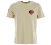 RIP CURL Passage - Maglietta da uomo a maniche corte, in cotone, stile casual, Giallo Vintage, S