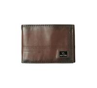 Rip Curl Portafoglio Uomo Corpawatu Icon Slim - Nero/Marrone chiaro, nero/marrone chiaro, Taglia unica, Rip Curl Portafoglio Uomo Corpawatu Icon Slim