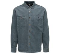 Rip Curl - Premium Surf Cord L/S Shirt - Camicia L blu/grigio