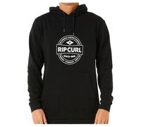 Rip Curl - Stapler Hood - Felpa con cappuccio S nero