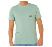 Rip Curl - Streamline Pocket Badge Tee - T-shirt L verde