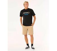 Rip Curl Surf Revival SS Mens T-Shirt Black