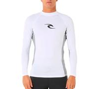 Rip Curl - t-shirt da bagno anti-UV - Waves Upf Perf LS White per Uomo - Taglia L - Bianco