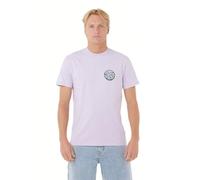 Rip Curl Wettie Passage Icon Short Sleeve T-shirt Viola M Uomo