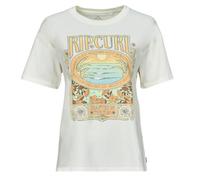 Rip Curl T-shirt LONG DAYS RELAXED TEE in Bianco EU XS