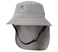 Rip Curl UPF 50+ Quick Dry Surf Hat with Removable Neck Flap Cappello da Sole, Grigio, XL Uomo
