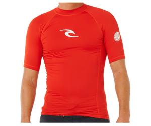 Rip Curl - Waves UPF Perf S/S - Lycra XXL rosso