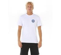 RIP Curl Wettie Passage Icon T-Shirt da Uomo Wettie Passage Icon T-Shirt, Bianco, S