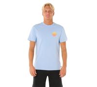 Rip Curl Wettie Passage Icon T-Shirt Uomo, Blu Ghiaccio 251, M
