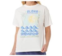 Rip Curl - Women's Aloha Hotel Relaxed Tee - T-shirt L bianco